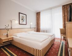Sporthotel Royer Beispiel eines Doppelzimmers Standard im Sporthotel Royer