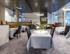 Wintergarten im Restaurantbereich des Best Western Hotels Palatin in Wiesloch