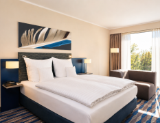 Zimmerbeispiel eines Doppelzimmers im Hotel Mercure Am Entenfang