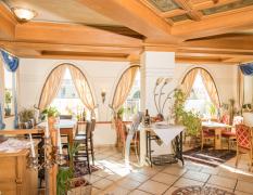 Blick in das Restaurant im Hotel Restaurant Donauhof