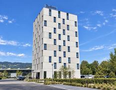 Aussenansicht des AMEDIA Hotels Lustenau