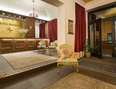 Empfang und Rezeption im Hotel Angelis