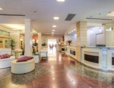 Empfangsbereich des Hotels Boemia