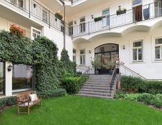 Garten des Hotel Angelis